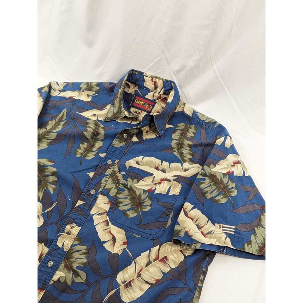 Vintage Wrangler 20x Men XL Western Shirt Hawaiian Floral Abstract Short Sleeve